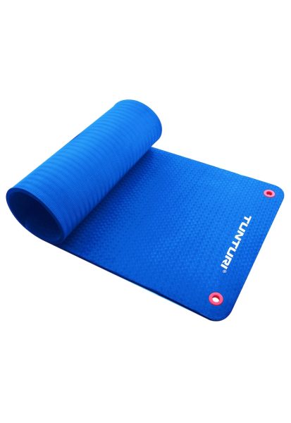 Saltea fitness/yoga/pilates Pro - 140x60x1.5 cm - albastru
