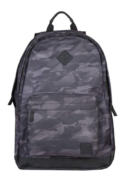 Rucsac unisex cu buzunar exterior si model uni