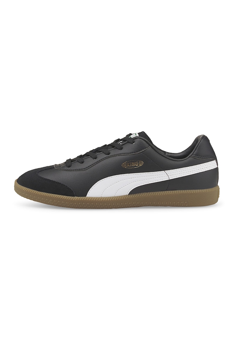 Pantofi din piele ecologica si piele pentru fotbal King 21