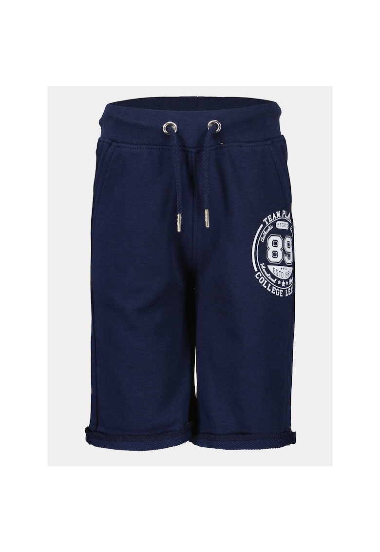 Pantaloni scurti sport baieti -  303575144 - Albastru inchis - Bumbac