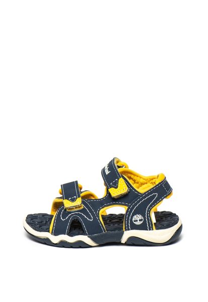 Sandale de piele ecologica Adventure Seeker 2 - Bleumarin/Galben