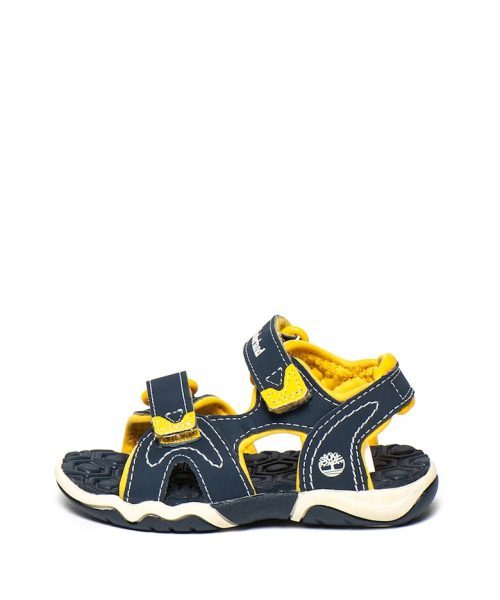 Sandale de piele ecologica Adventure Seeker 2 - Bleumarin/Galben