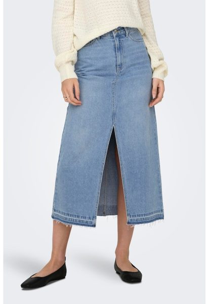 Fusta maxi din denim