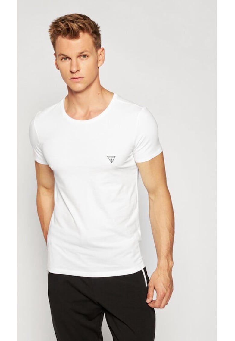 Tricou barbati - 579770 - Alb - Bumbac
