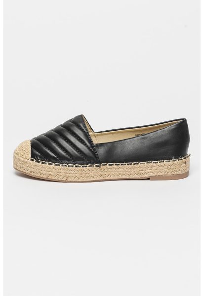 Espadrile de piele ecologice