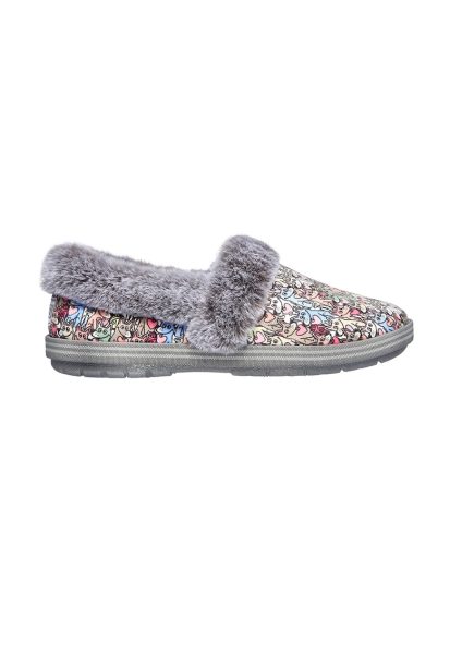 Papuci de casa cu garnituri de blana sintetica Too Cozy - Paws Forever