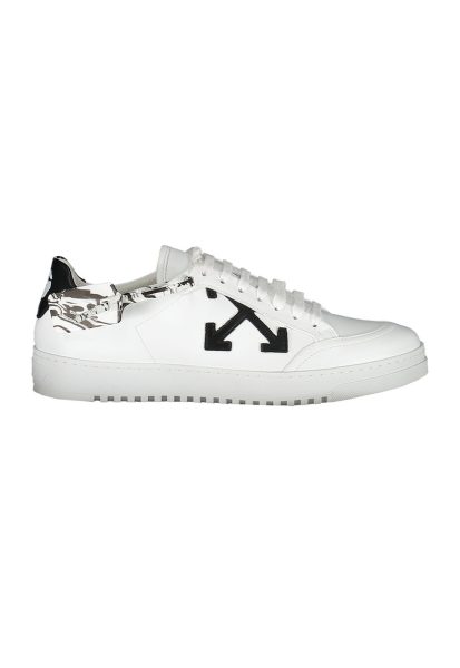 Pantofi sport din piele cu logo lateral