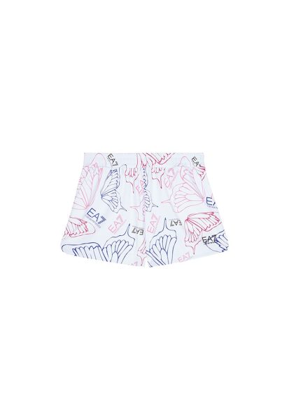 Pantaloni scurti copii - EA7 Emporio Armani - 0000301759041_12Y - Bumbac - Alb -