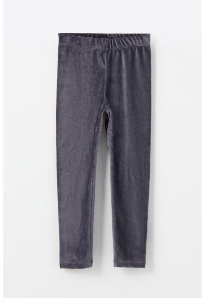 Pantaloni cu aspect catifelat