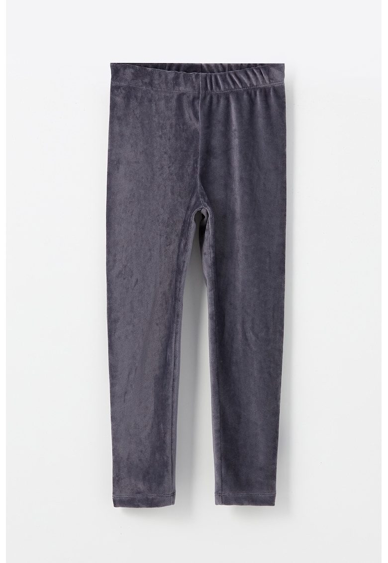Pantaloni cu aspect catifelat