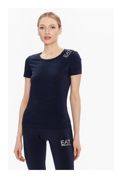 Tricou dama - 480067 - Bleumarin - Bumbac