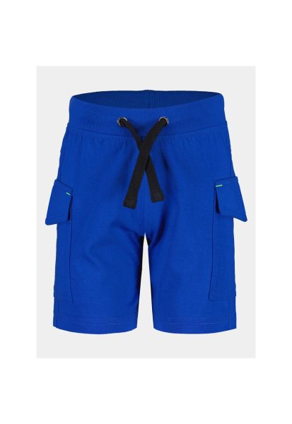 Pantaloni scurti sport baieti - 303573942 - Albastru - Bumbac