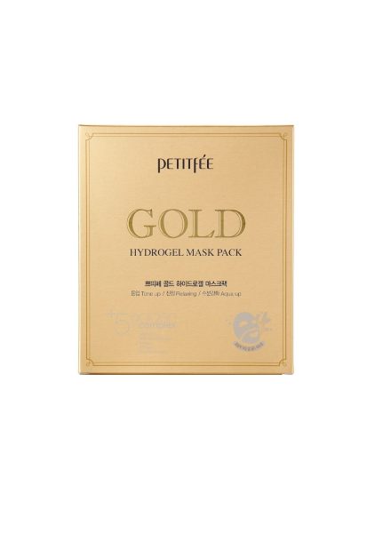 Set 5 masti faciale cu aur - Gold Hydrogel Face Mask