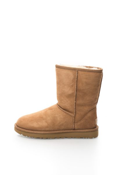 Cizme scurte din piele intoarsa Classic