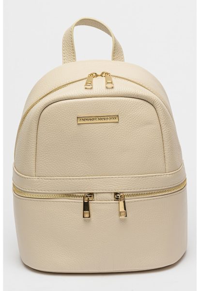 Rucsac de piele cu barete detasabile