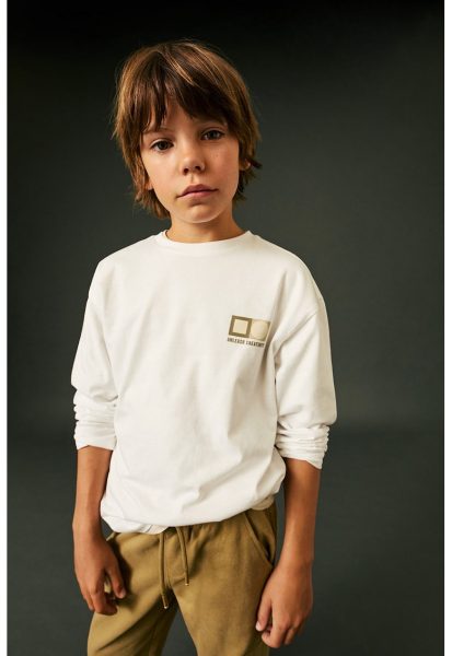 Bluza cu imprimeu discret