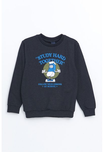 Bluza de trening cu imprimeu