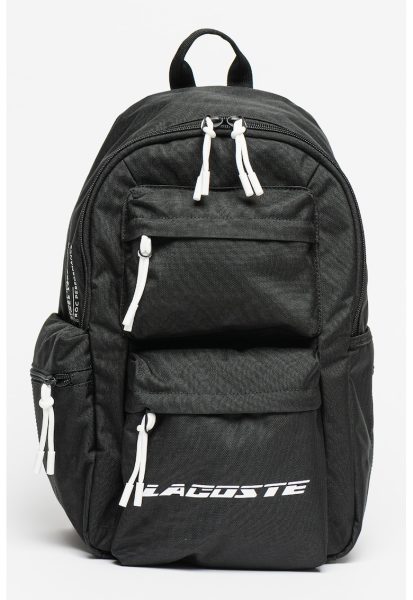 Rucsac unisex cu buzunare frontale cu fermoar