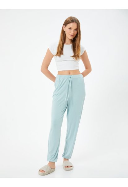 Pantaloni de pijama cu buzunare laterale