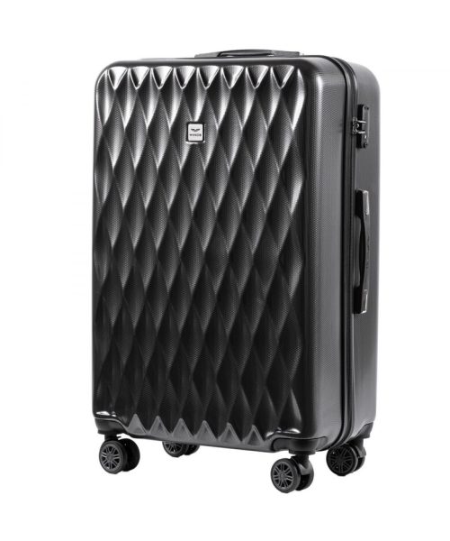 Troler Mare -  PC 190 - 76 cm - 4 Roti Duble - Cifru TSA - Policarbonat - Antracit