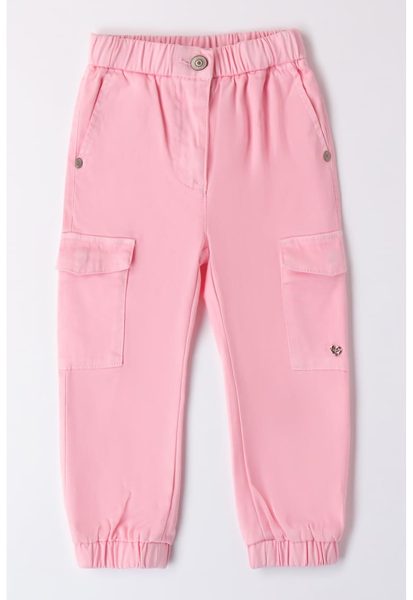Pantaloni cargo din amestec de lyocell