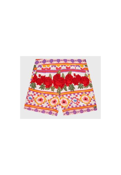Pantaloni scurti copii - Viscoza - Multicolor