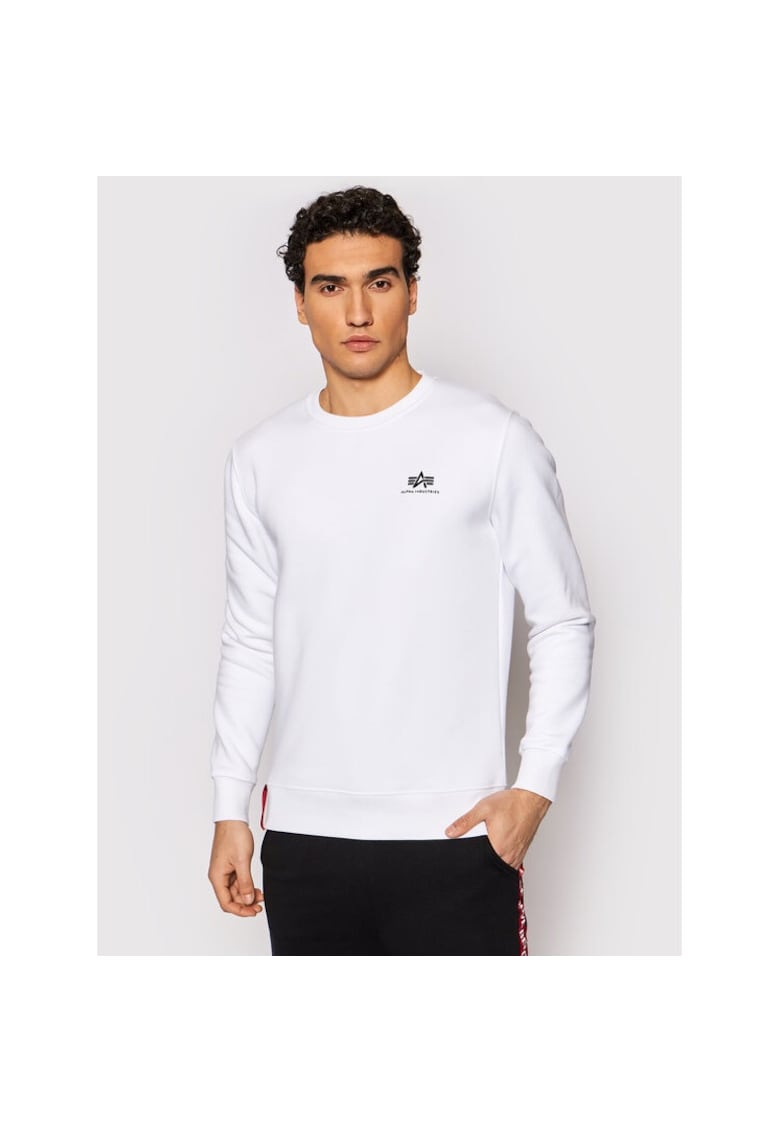 Bluza sport barbati - 180535 - Alb - Bumbac