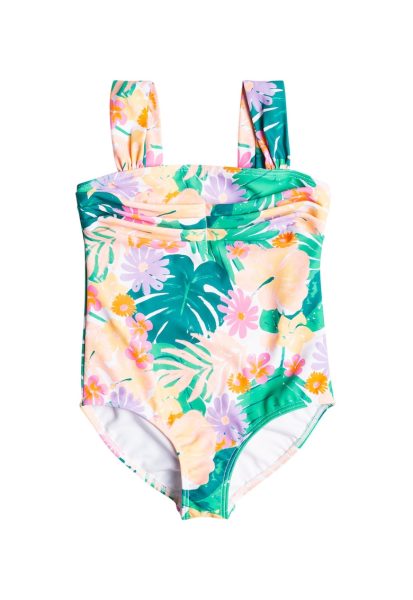 Costum de baie intreg cu fronseuri Paradisiac