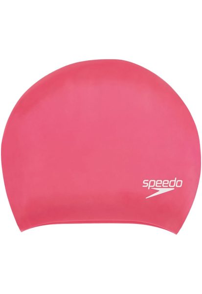 Casca inot femei din silicon Long Hair - one size - roz