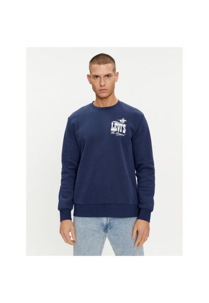 Bluza sport barbati - 665456 - Bleumarin - Bumbac