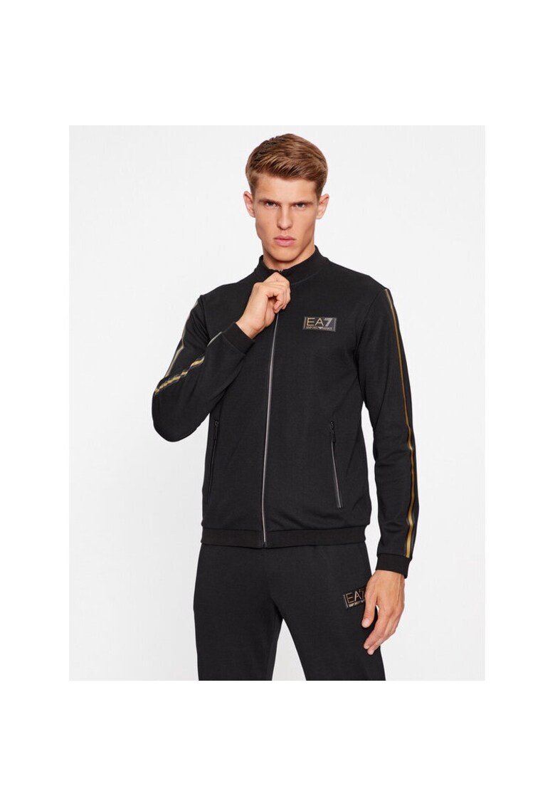 Bluza sport barbati -  84042 - Negru - Poliester
