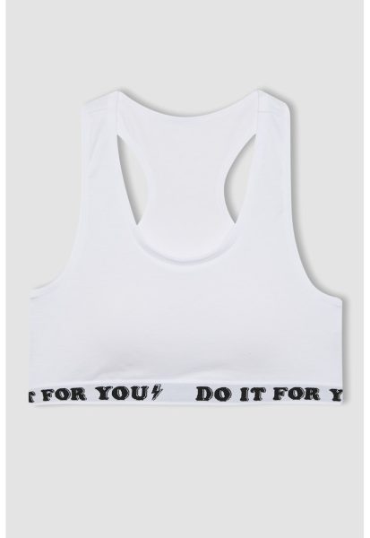 Bustiera cu decolteu racerback