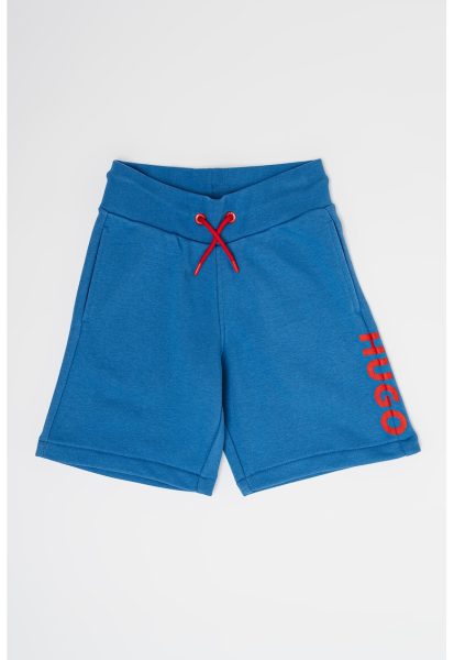 Pantaloni scurti cu imprimeu logo
