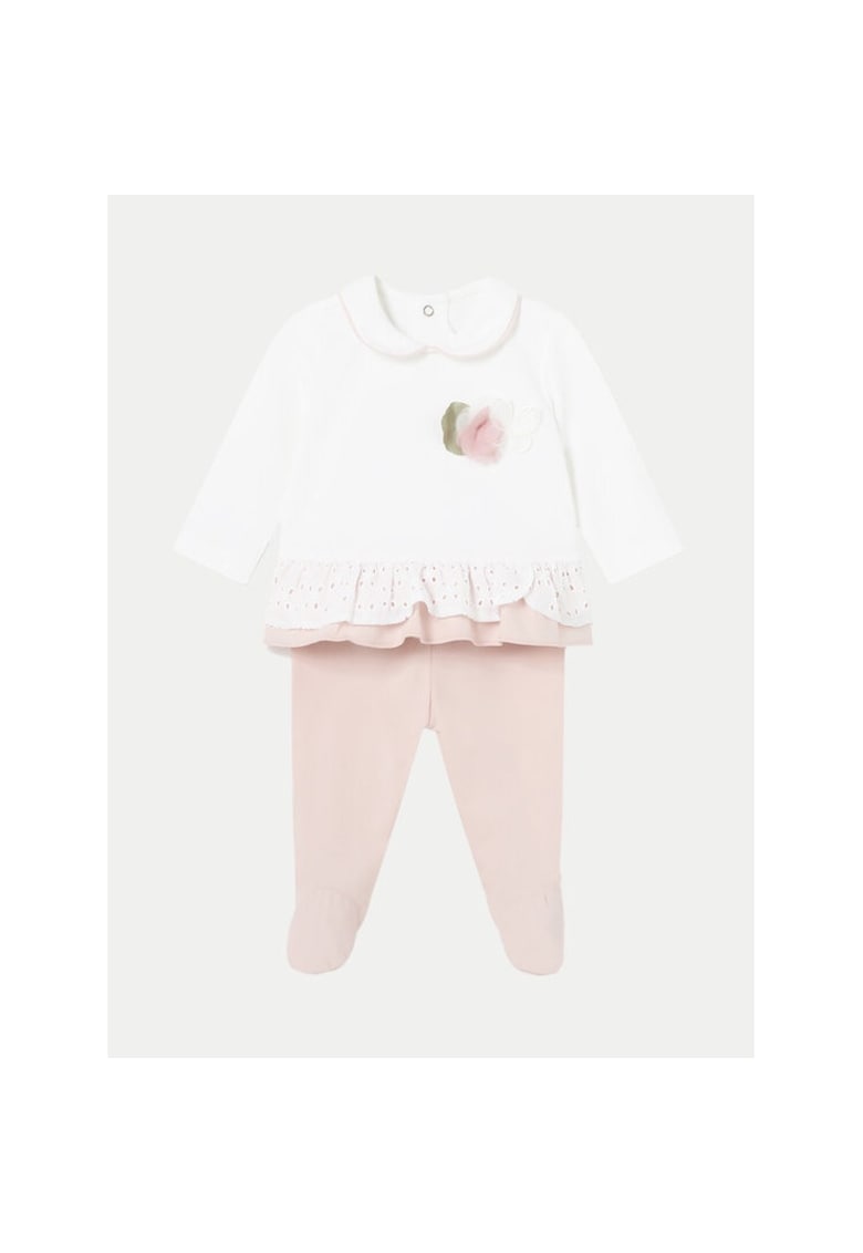 Compleu copii -  994754 - Roz/Alb - Bumbac