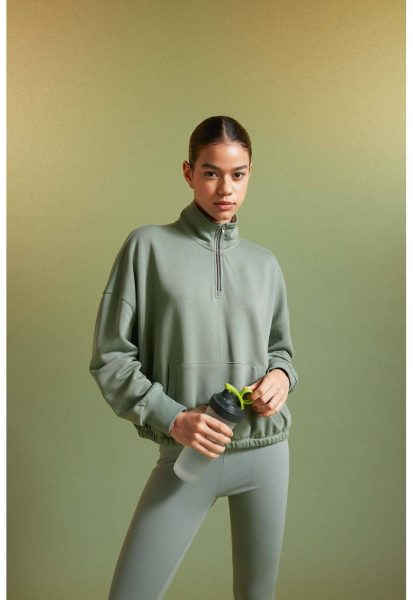 Bluza de trening cu buzunar kangaroo