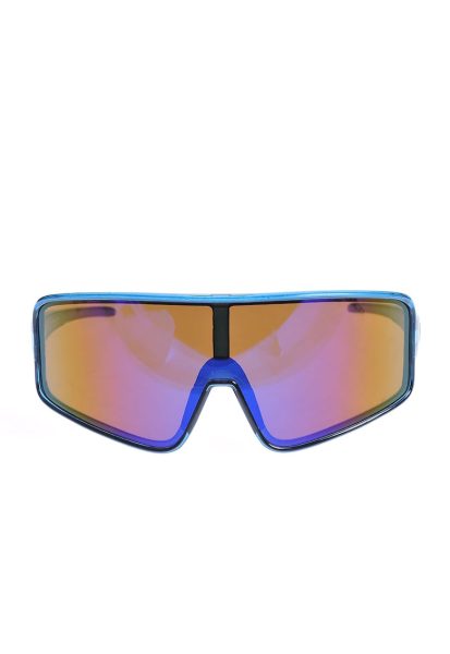 Ochelari de soare multicolori supradimensionati