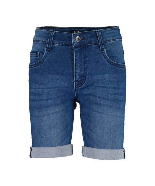 Pantaloni scurti copii -  Bumbac - Albastru
