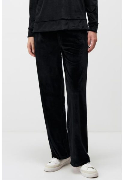 Pantaloni de trening uni catifelati