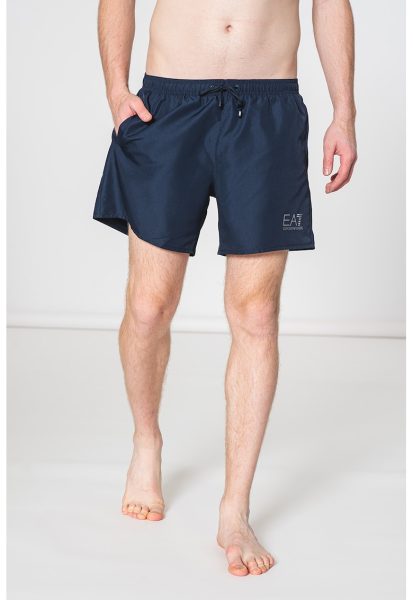 Pantaloni scurti de baie cu snur in talie Sea World