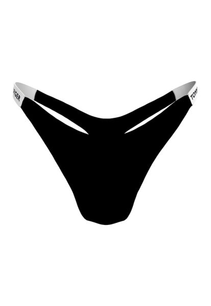 Chiloti tanga cu logo-uri laterale Heritage