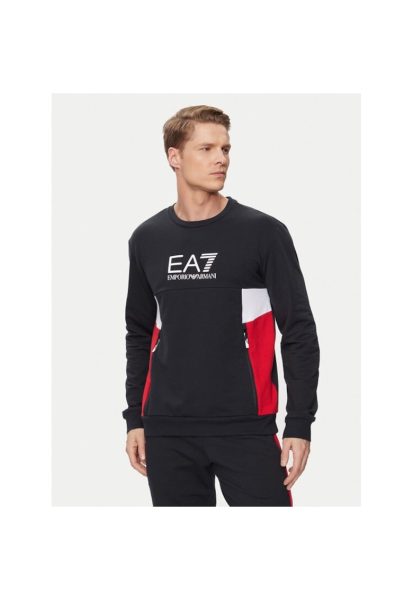 Bluza sport barbati - 535636 - Bleumarin - Bumbac