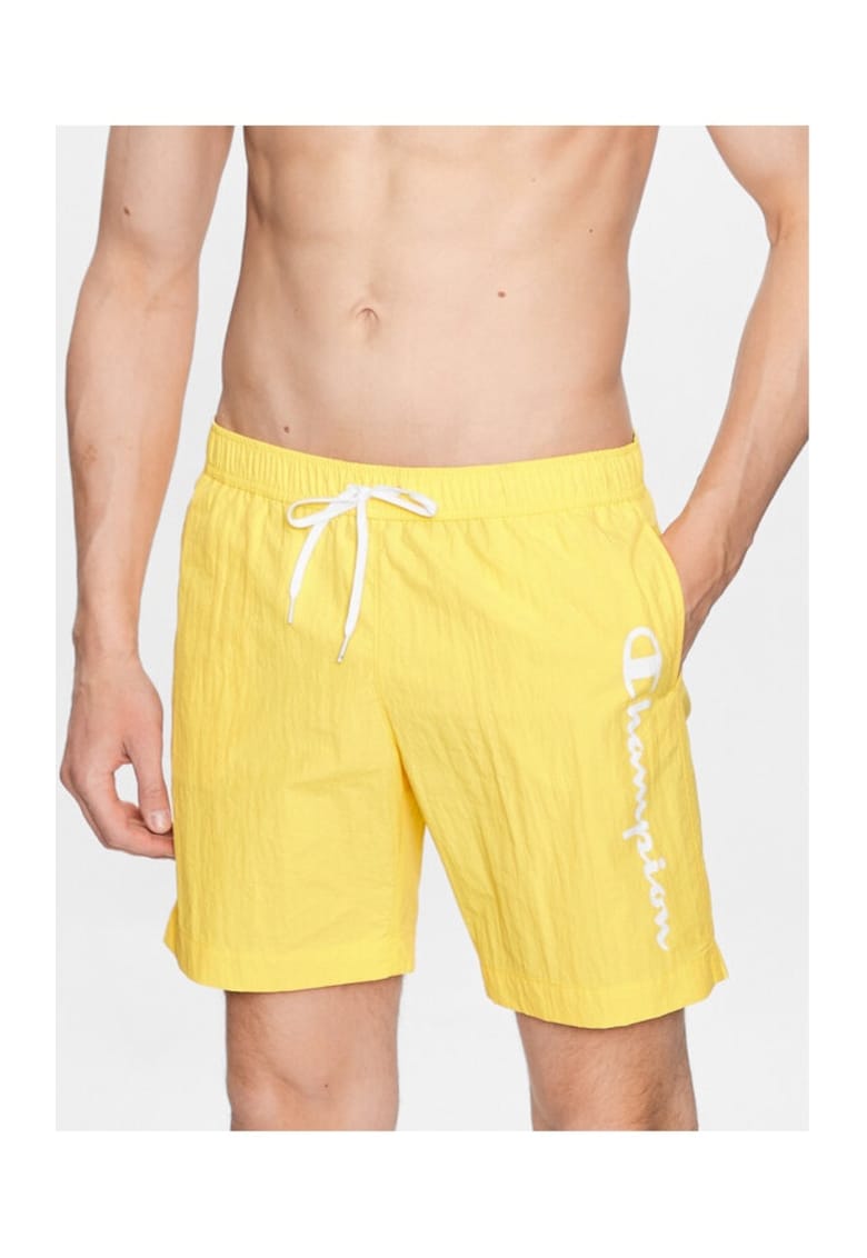 Short de baie barbati - 21417 - Poliamida - Galben