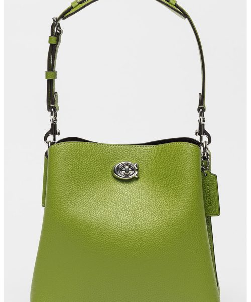 Geanta din piele cu bareta de umar Willow