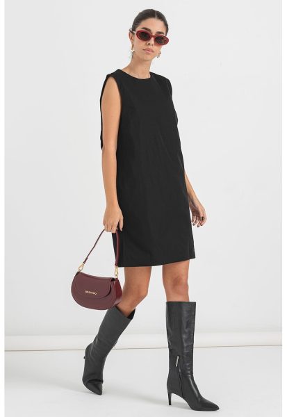 Rochie mini dreapta cu funda Bowie