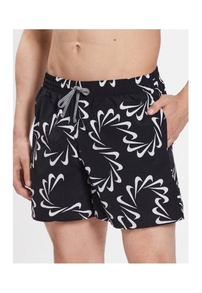 Short de baie barbati - 32558 - Poliamida - Negru