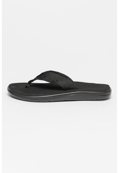 Papuci flip-flop cu bareta din material textil Voya