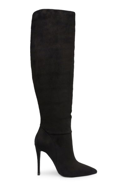 Cizme lungi pana la genunchi cu toc stiletto Darian