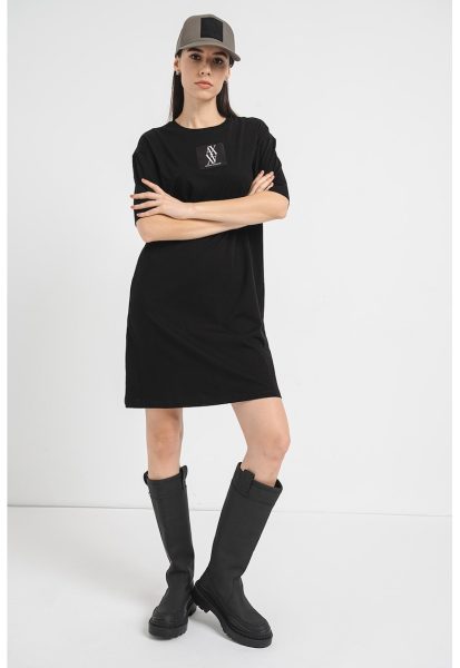 Rochie-tricou cu logo