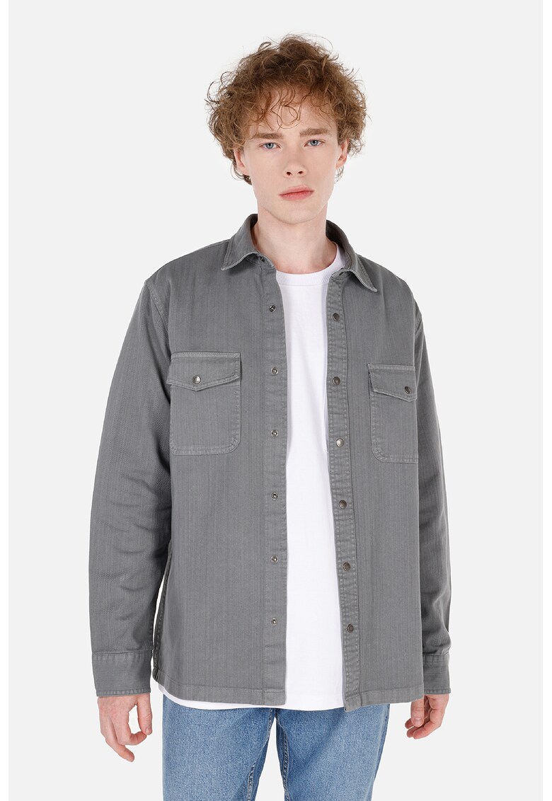 Camasa uni de denim