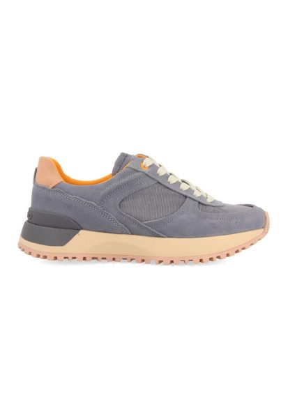 Pantofi sport uni de piele intoarsa Floing